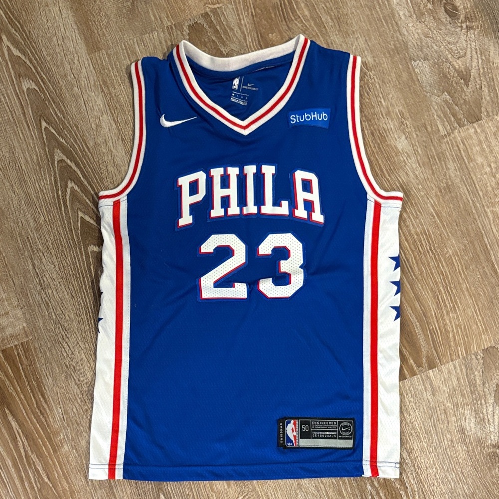Nike Youth Philadelphia 76ers Basketball 🏀 Jersey